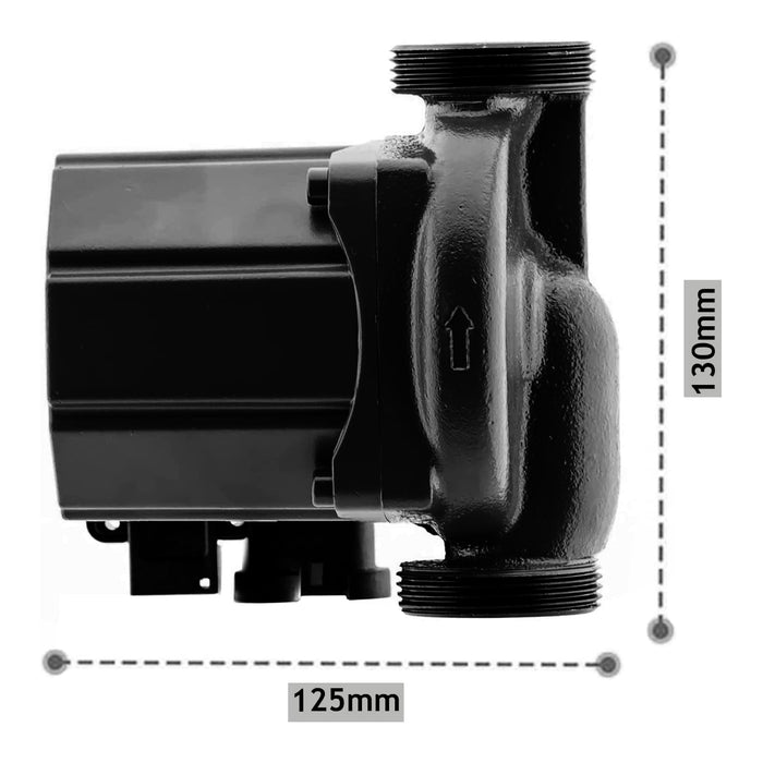 Boiler Circulation Pump for IDEAL BAXI POTTERTON VAILLANT 15-50 15-60 ECO 130mm