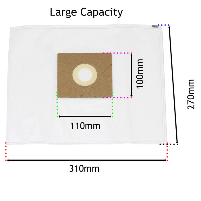Dust Bags for Amazon Basics VCB35B15CEUK VCB35B15CEU4 1.5L Vacuum G51 x 5