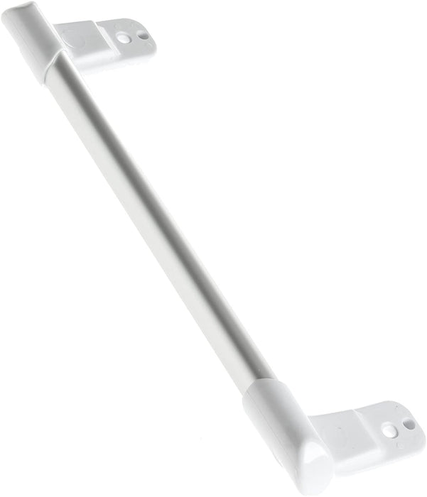 Long Bar Grab Handle for Ariston Fridge Freezer (White / Silver)