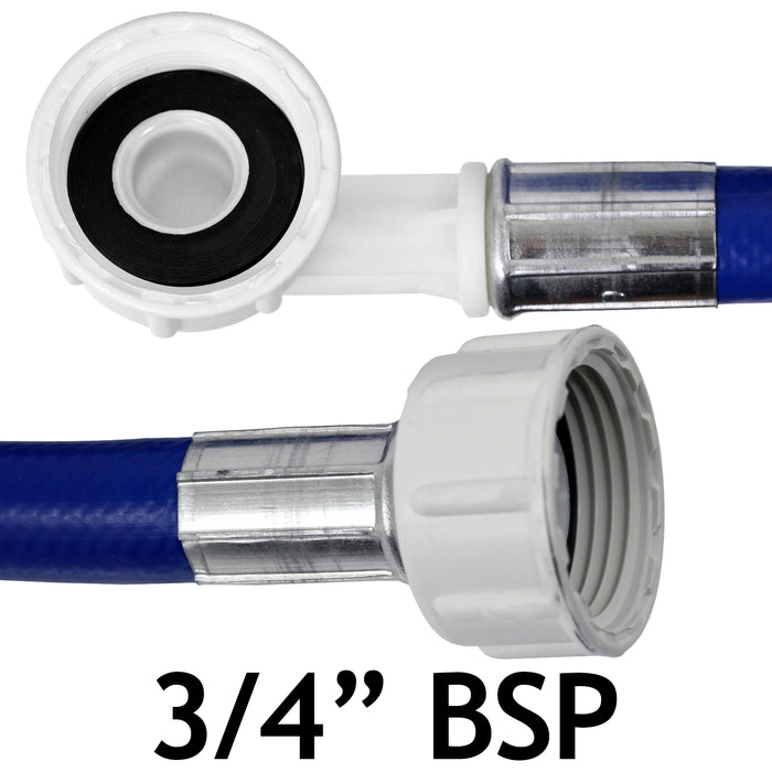 Fill Water Pipe Drain Hose Extension Outlet Kit for WHIRLPOOL BAUKNECHT MAYTAG Washing Machine 2.5m