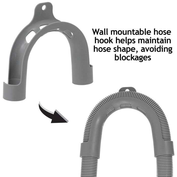 Fill Water Pipe Drain Hose Extension Outlet Kit for FRIGIDAIRE MAYTAG FAGOR VESTEL Dishwasher 2.5m