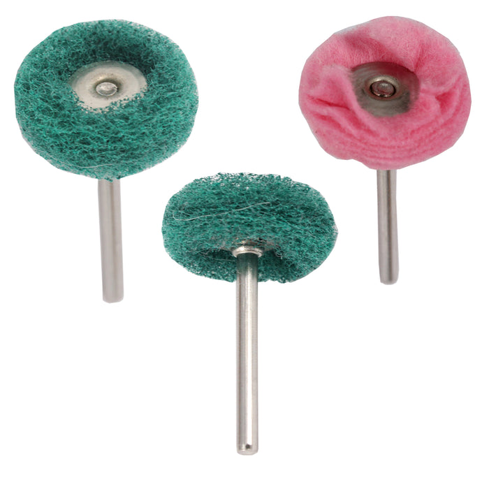 23 Piece Buffing Polishing Drill Bit Set Fine Grinding Wheel Accessory Kit 3.2mm