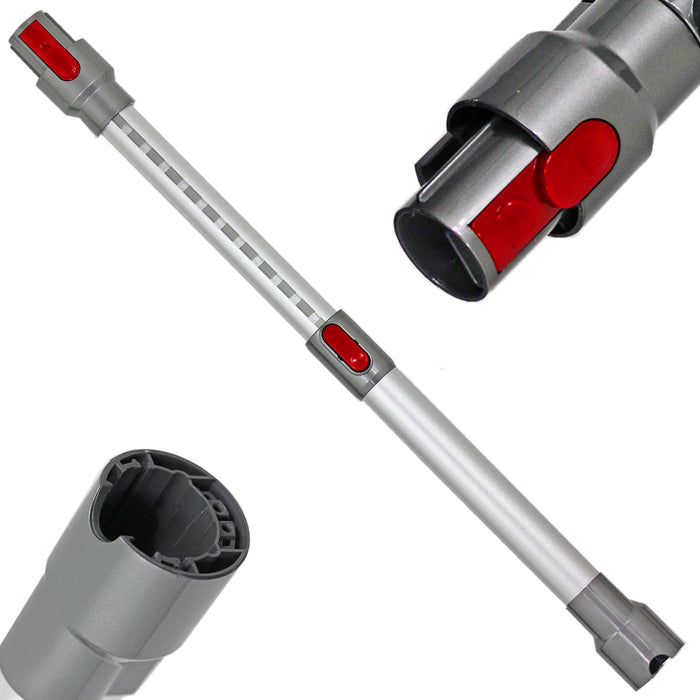 Adjustable Telescopic Rod Wand Pipe Tube for Dyson V11 SV14 Vacuum Cleaner (Aluminium Grey)