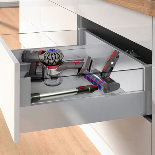 Adjustable Telescopic Rod Wand Pipe Tube for Dyson V10 SV12 Vacuum Cleaner (Aluminium Grey)