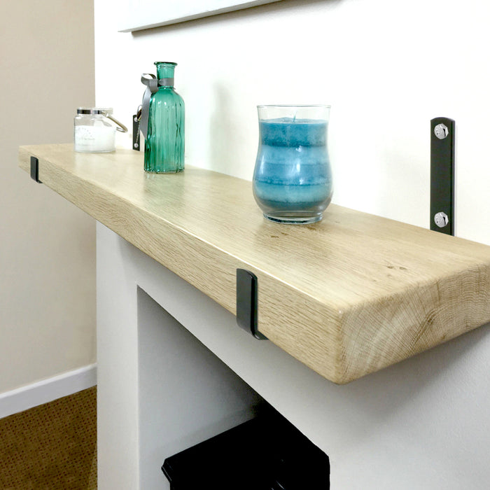 Rustic Shelf Brackets Scaffold Board Industrial Vintage Handmade Steel Metal