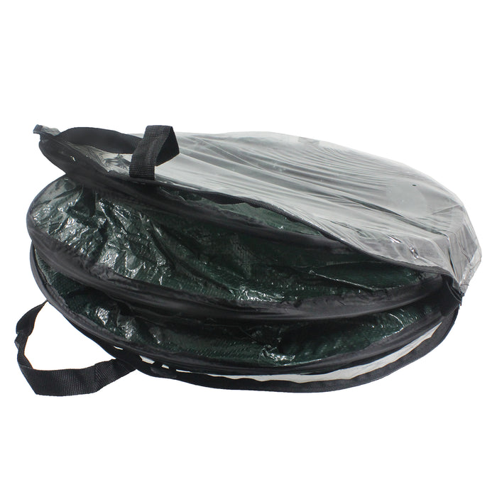 Collapsible Garden Bag Large Reusable Carry Handles Waste Bin Refuse Sack 90L x 3
