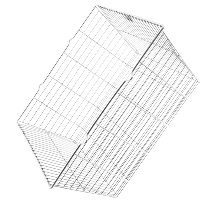 Universal Cooker Hob Vent Guard / Deep Tumble Dryer Outlet Square Cage Zinc Coated (14'' x 14'' x 7'')