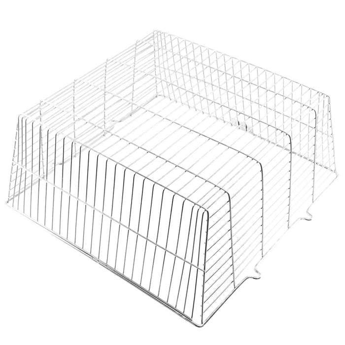 UNIVERSAL Terminal Guard Square Boiler Flue Cage Zinc Coated (18'' x 18'' x 7.25'')