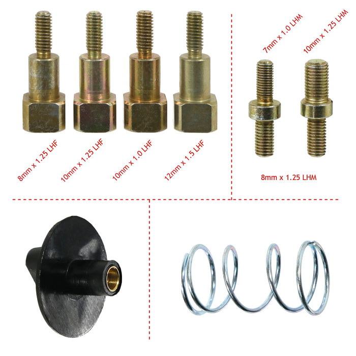 Universal Dual Line Manual Feed Head with Bolts for Strimmer / Trimmer / Brushcutter