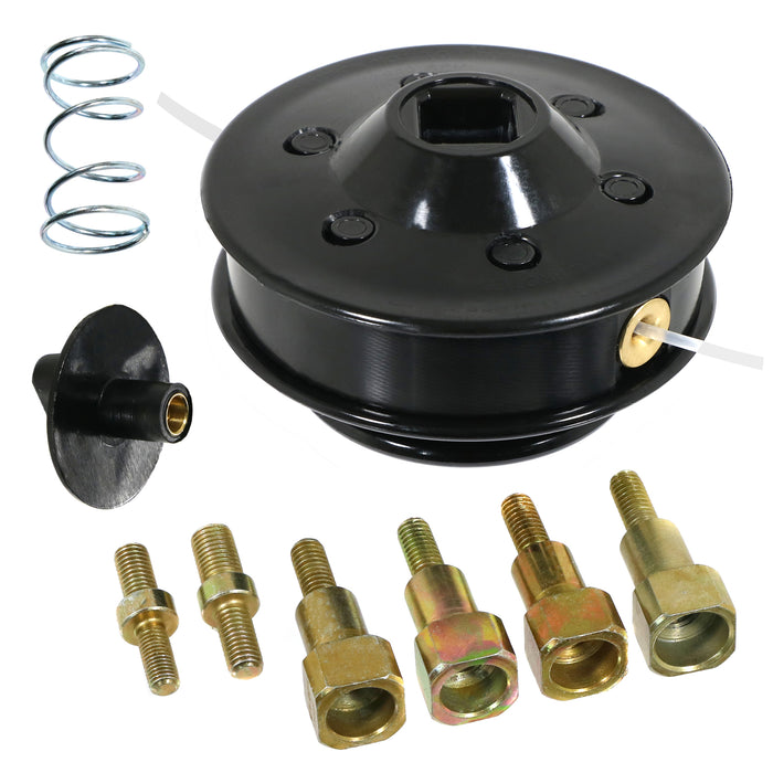 Dual Line Manual Feed Head with Bolts for ECHO Strimmer/Trimmer/Brushcutter