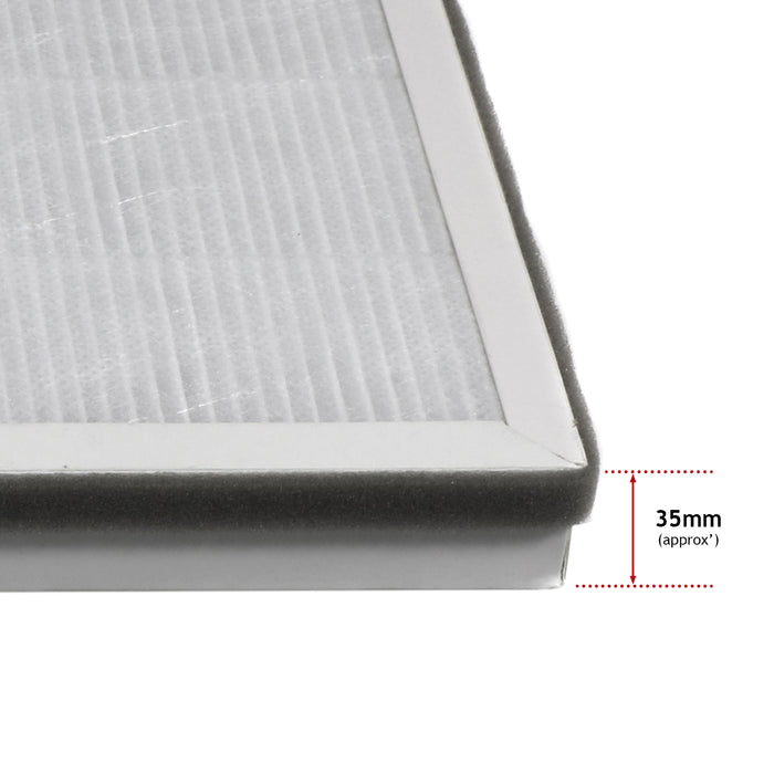 HEPA Filter for Levoit Vital 100 Air Purifier 100-RF Replacement Carbon with Bacteria Screen
