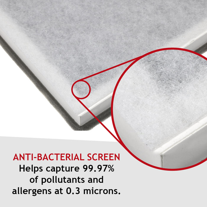 HEPA Filter for Levoit Vital 100 Air Purifier 100-RF Replacement Carbon with Bacteria Screen
