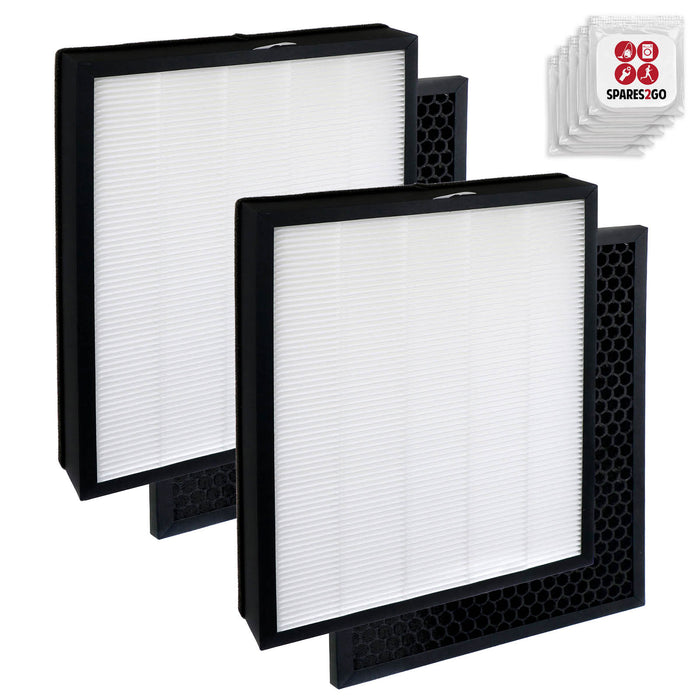 HEPA NanoProtect Filter for PHILIPS AC2889 AC3829 Air Purifier FY2422/30 x 2 + Fresheners