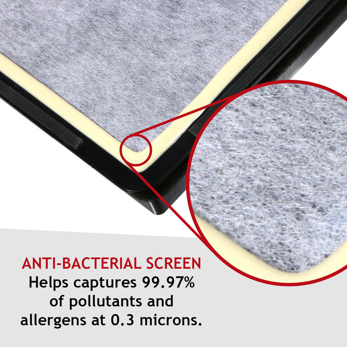 Purifier Filter for SHARK HE400UK Air Purifier 4 HEPA replacement x 2 + Fresheners