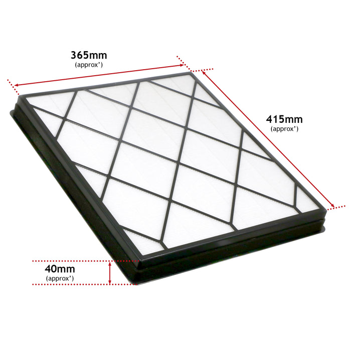 Purifier Filter for SHARK HE400UK Air Purifier 4 HEPA HE400 replacement part x 2