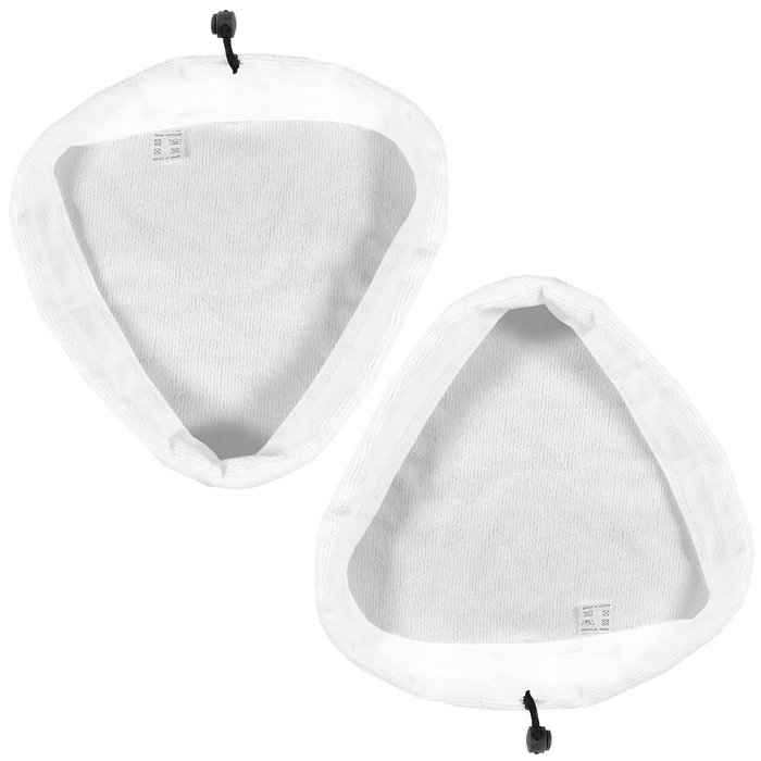 Microfibre Cloth Cover Pads for Bionaire BA70264uk Steam Cleaner Mop (Pack of 2)