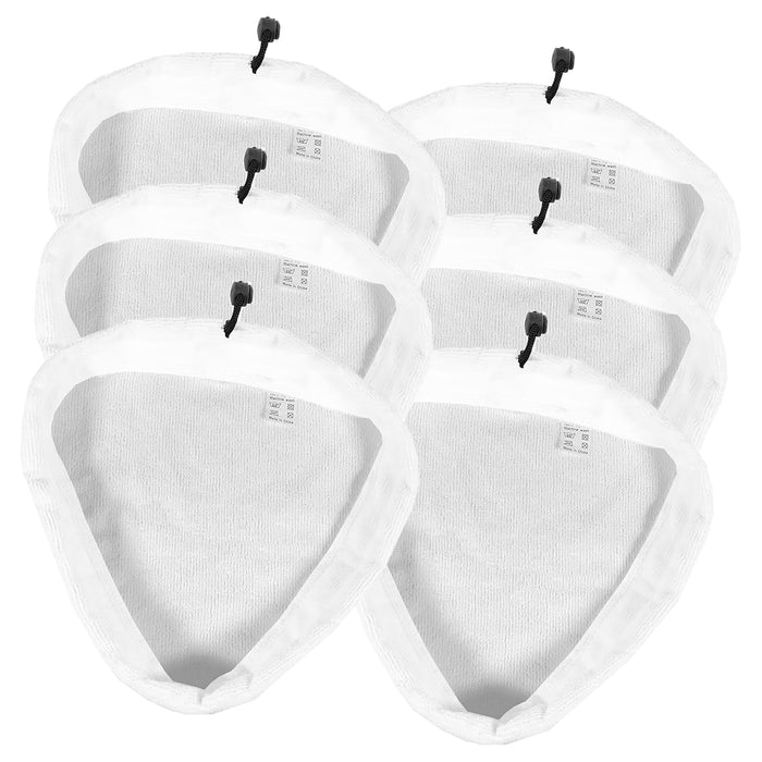 Microfibre Cloth Cover Pads for Vax S2 S2S S2ST S2U S2C S2S-1 S3S Steam Cleaner Mop (Pack of 6)