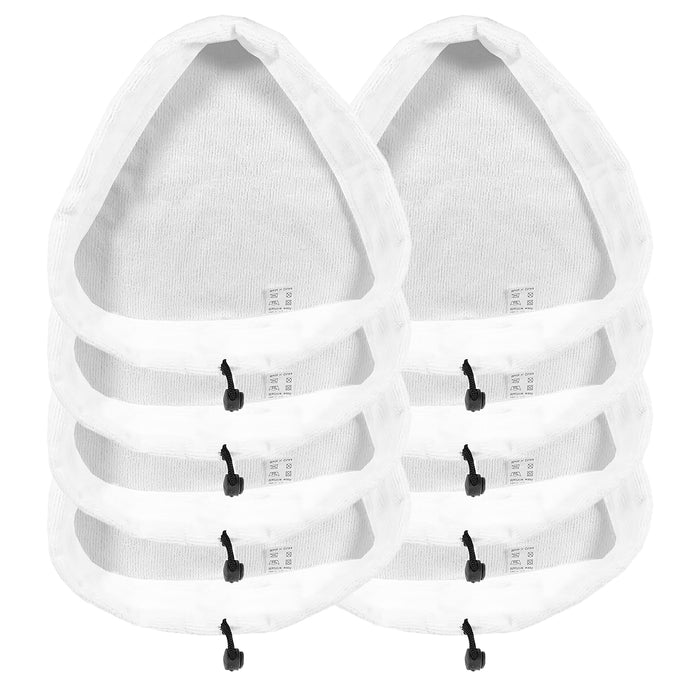 Microfibre Cloth Cover Pads for Steamworks SW1 & Swan SS2010 Steam Cleaner Mop (Pack of 8)