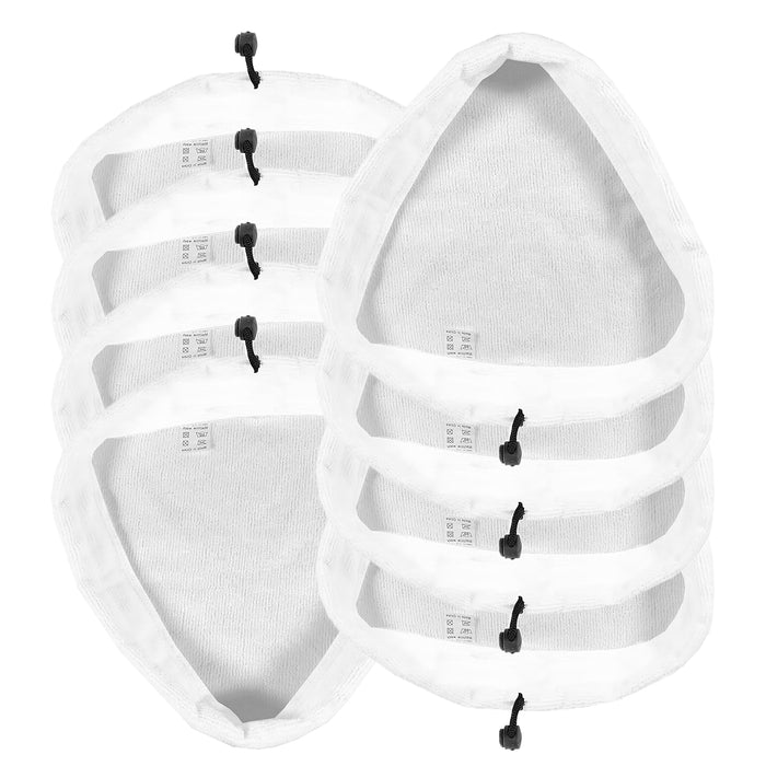 Microfibre Cloth Cover Pads for Vax S2 S2S S2ST S2U S2C S2S-1 S3S Steam Cleaner Mop (Pack of 8)