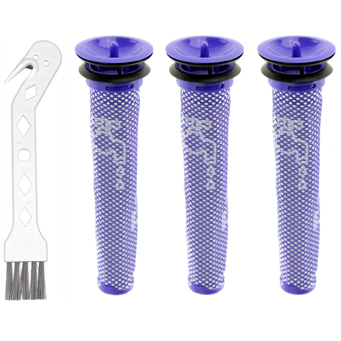 Filter Stick x 3 for DYSON DC58 DC59 DC61 DC62 V6 V7 V8 Vacuum Washable Pre Motor