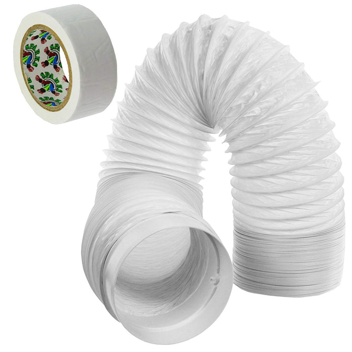 Universal Air Conditioner Hose Pipe PVC Duct Extension Kit (3m, 5")