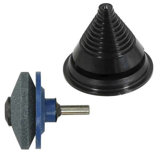 Lawnmower Blade Balancer Rotary Lawn Mower Brushcutter + Sharpener Attachment