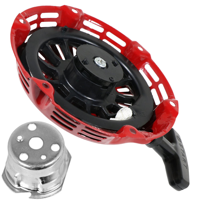 Recoil Starter for HONDA GX110 GX120 GX120K1 GX140 GX160 GX160K1 GX200 Engine Metal Pawls Cup Pull Cord Lawnmower