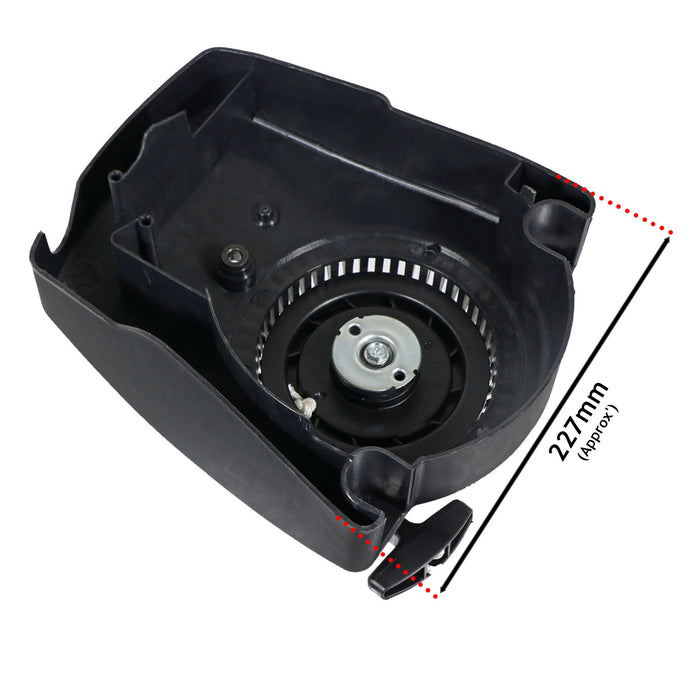 Recoil Starter for STIGA Collector 43 Multiclip 47 RS100 Lawnmower Engine Pull Cord