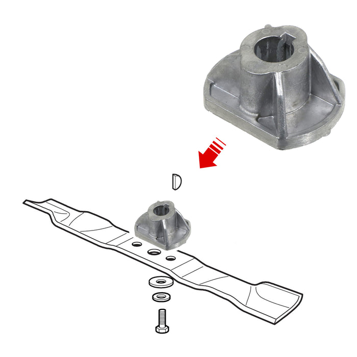 Blade Boss Adaptor Hub 20mm for HONDA HF1211 HF2113 HF2114 HF2213S HF2218