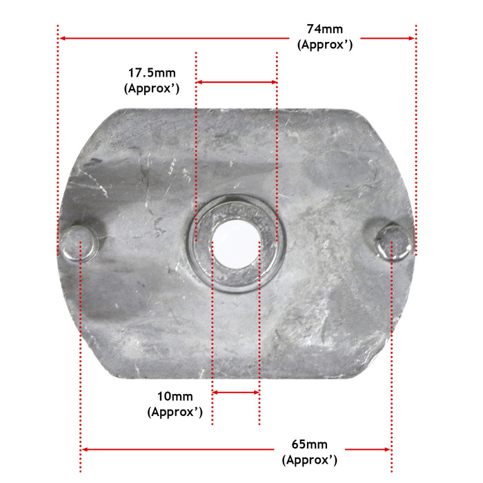 Blade Boss Adaptor Hub 20mm for CASTEL GARDEN F72 TC102 TCP102 TCR102 TC122