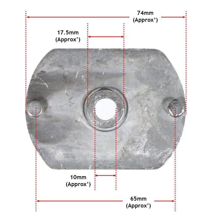 Blade Boss Adaptor Hub 20mm for MOUNTFIELD 1538H-SD 1538 M-SD 1435H 1430 1228H