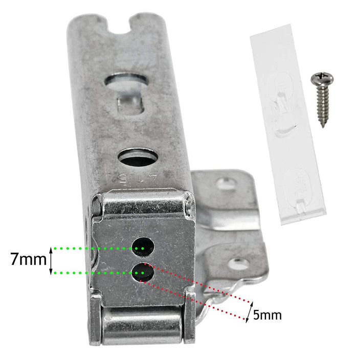 Integrated Fridge Door Hinges for LAMONA DIPLOMAT Freezer 3362 3363 5.0 41,5