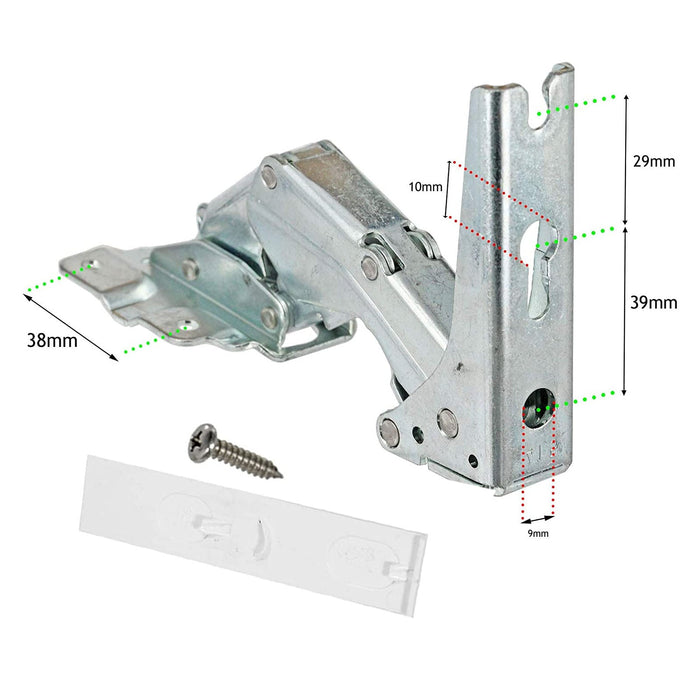 Integrated Fridge Door Hinges for JOHN LEWIS IKEA SMEG Freezer 3362 3363 5.0 41,5