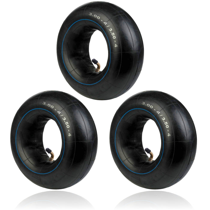 Inner Tube 3.00-4 3.50-4 Wheel Barrow Trailer Mobility Scooter Cart Pneumatic x 3