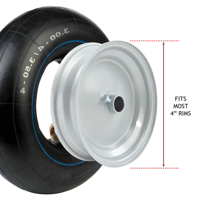 Inner Tube 3.00-4 3.50-4 Wheel Barrow Trailer Mobility Scooter Cart Pneumatic