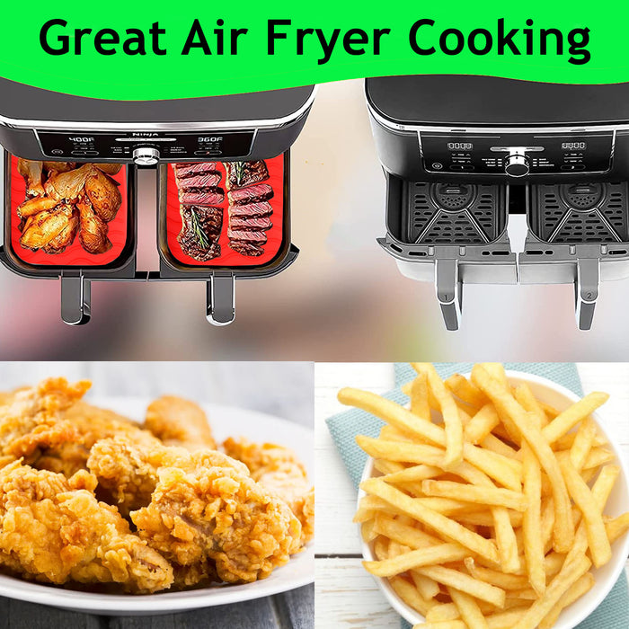 Basket for NINJA Air Fryer AF300UK AF400UK AF451UK Drawer Liner Silicone
