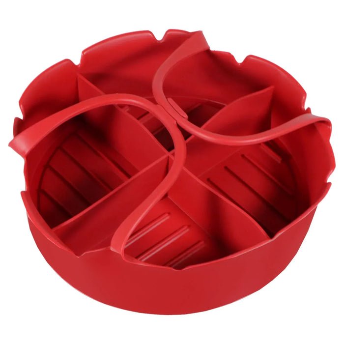 Basket Liner for LOGIK SALTER KLARSTEIN Air Fryer Silcone Non-Stick Mat Red