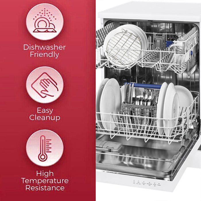 Rack for George Home 8L Air Fryer GHAFN1W1BL4C Round Shelf 7" Stainless Steel