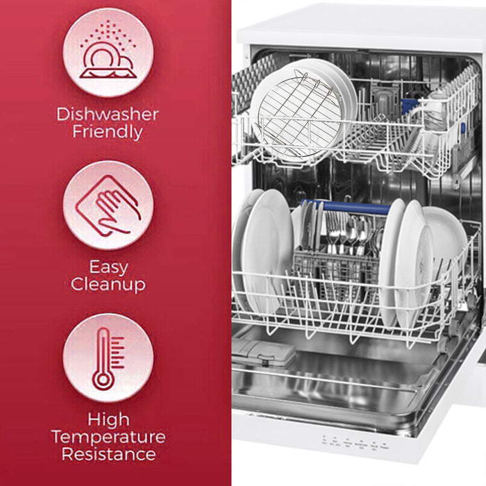 Basket for Daewoo SDA1861 Air Fryer Round Shelf 7" 17.8cm Rack Stainless Steel