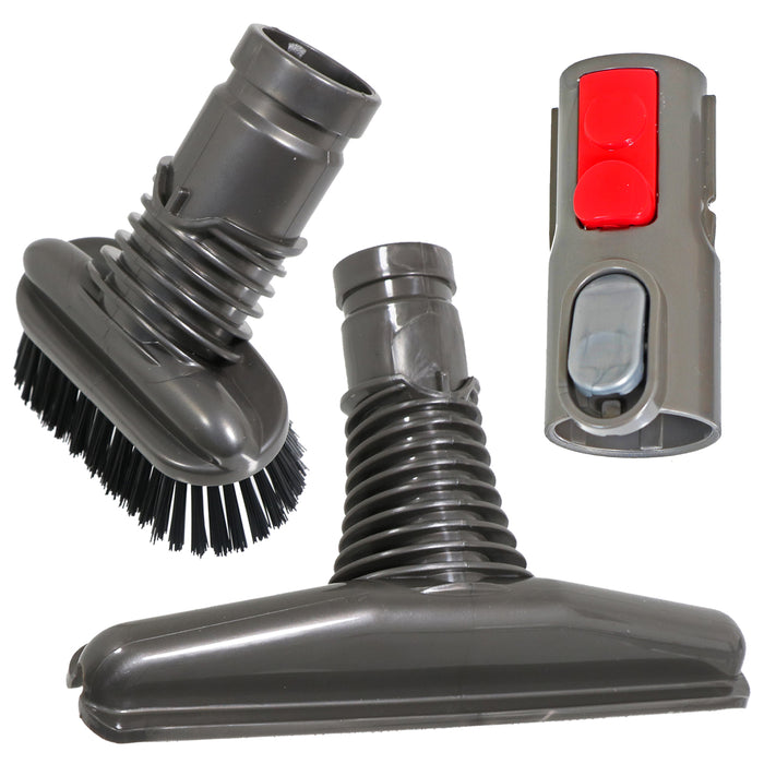 Tool Kit for Dyson V7 V8 V10 V11 V15 SV10 SV11 Vacuum Brush Crevice Tools Hose