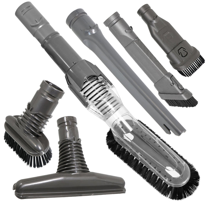 Tool Kit for Dyson V7 V8 V10 V11 V15 SV10 SV12 SV14 Vacuum Brush Crevice Tools