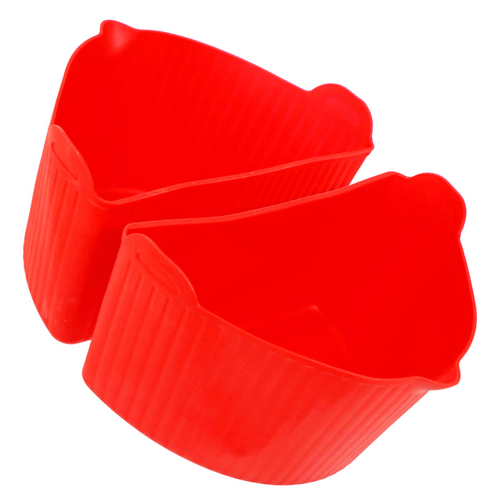 Slow Cooker Liner Basket Silicone Protector Divider Universal Round 3.5L 3.7L 4.7L 5L 5.6L 6.5L 7.5L