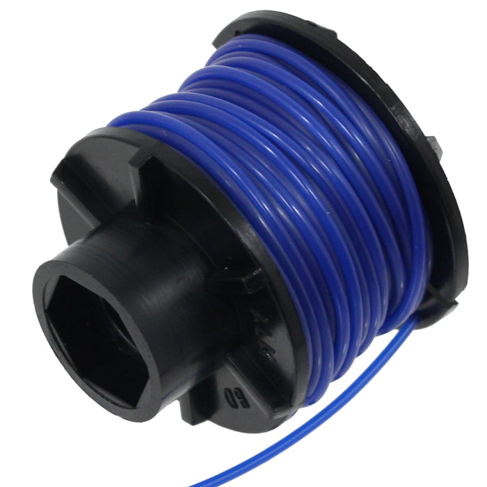 10m Line & Spool for Black & Decker Strimmer Trimmer (Pack of 2)