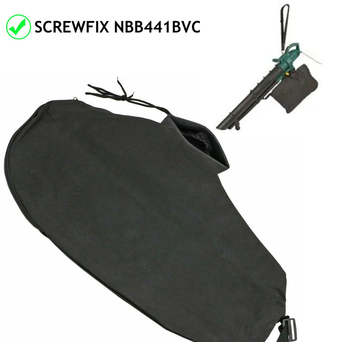 Debris Collection Bag Sack for SCREWFIX NBB441BVC Garden Vac Leaf Blower Vacuum