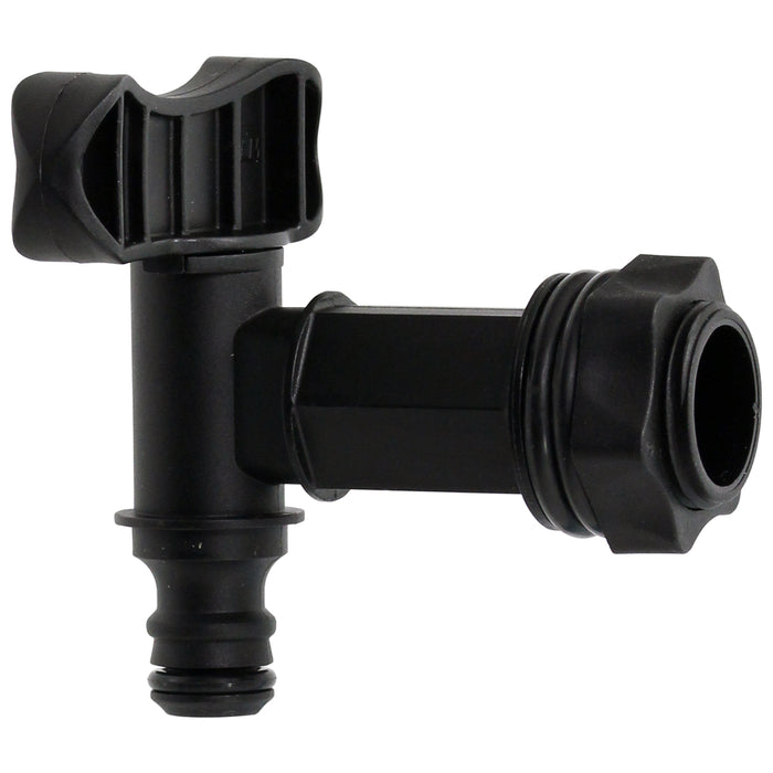 UNIVERSAL Water Butt Tap 3/4" BSP Quick Connect Rain Barrel Home Brew Beer