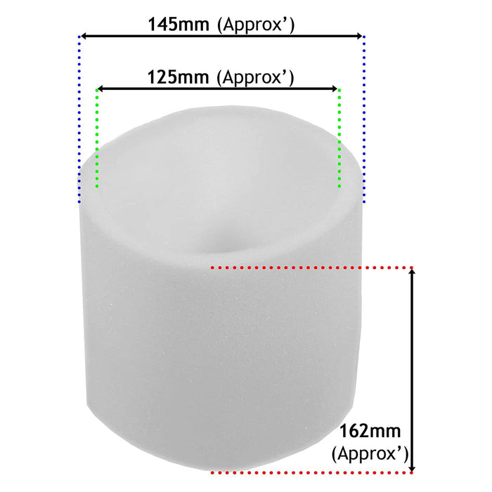 Filter Cartridge for TITAN TTB350 TTB351VAC TTB430VAC Wet & Dry + 10 Bags Sleeve