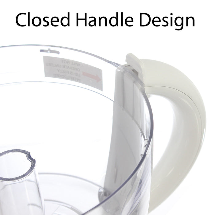 Kenwood Food Processor Bowl FP480 FP580 FP680 FP691 FP696 FP883 White or Grey Handle 716009