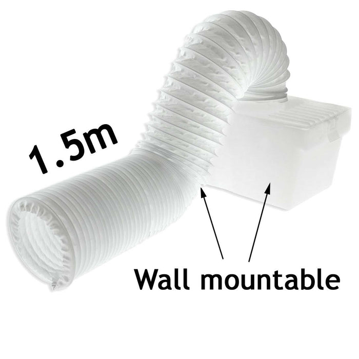 Kit Ventilation Universel Kabalo Pour Sèche-linge - Tuyau Flexible, Boîte Condenseur Et Connecteurs - Installation Rapide Intérieur