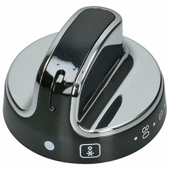 NEW WORLD Temperature Knob Oven Switch Silver 601EDO 444442687 STOVES BELLING 083157008