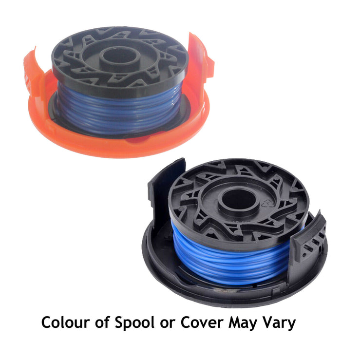 Strimmer Line 3 x Spools and Cover for Black and Decker GL301 GL340 GL430 GL550 GL570 Trimmer (10m x 1.5mm)
